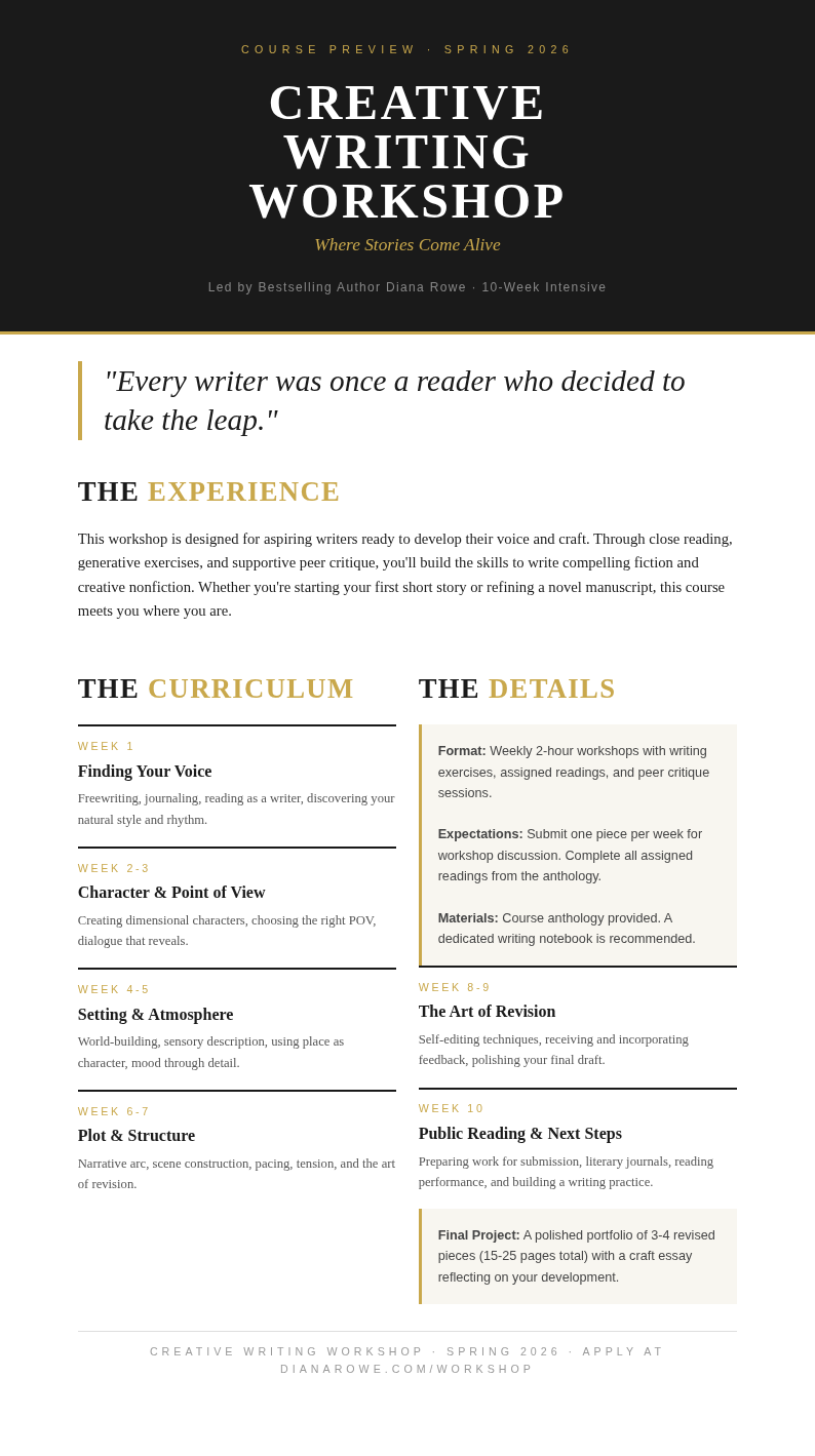 Editorial magazine course creator